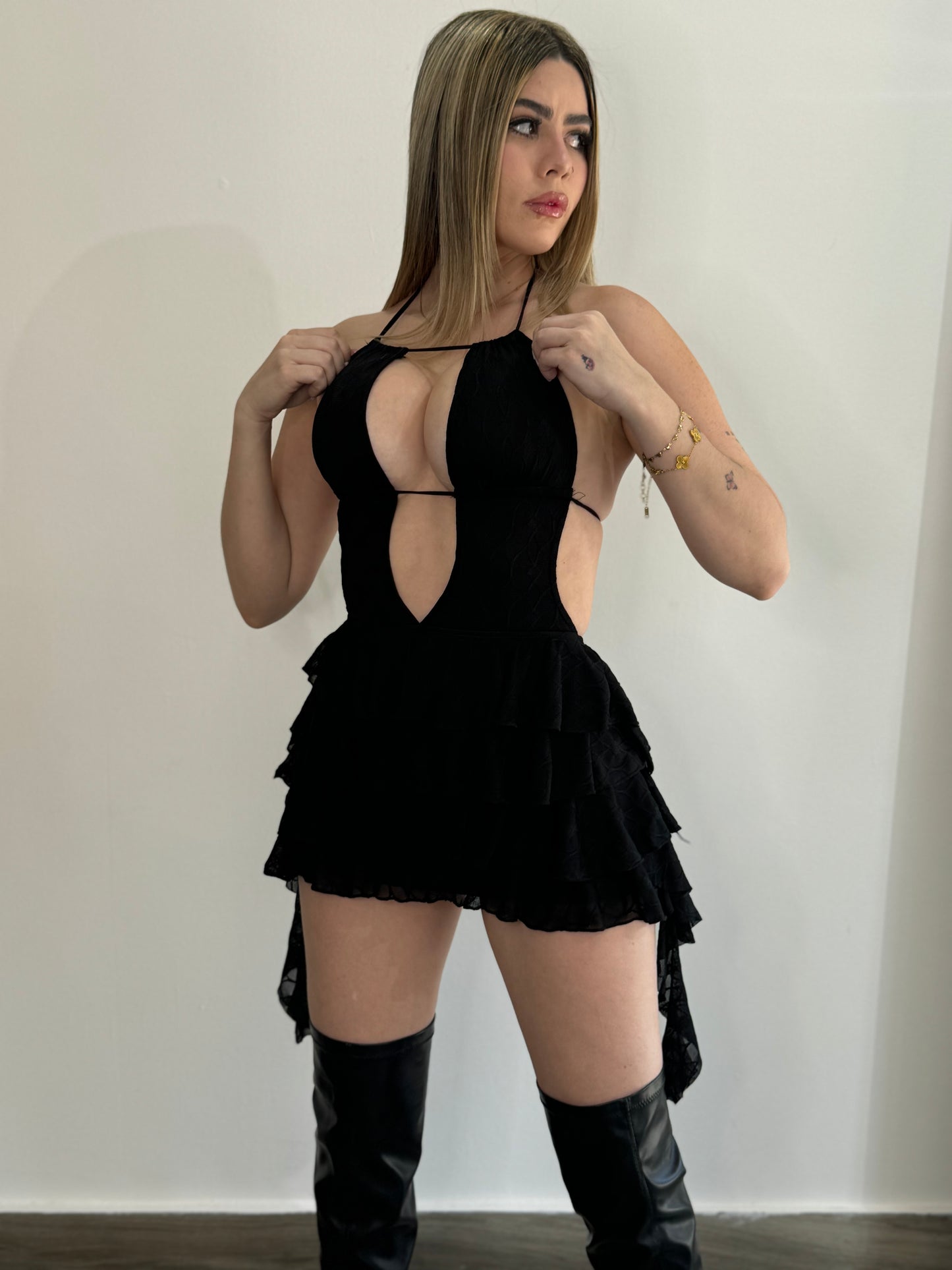 Ruffles Mini Dress