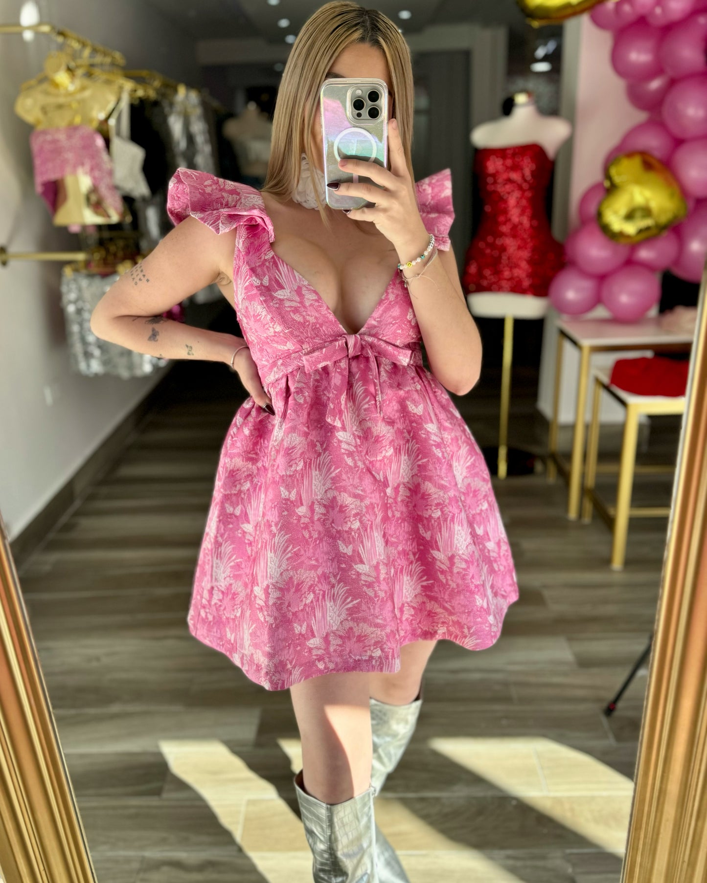 Pink Doll Mini Dress