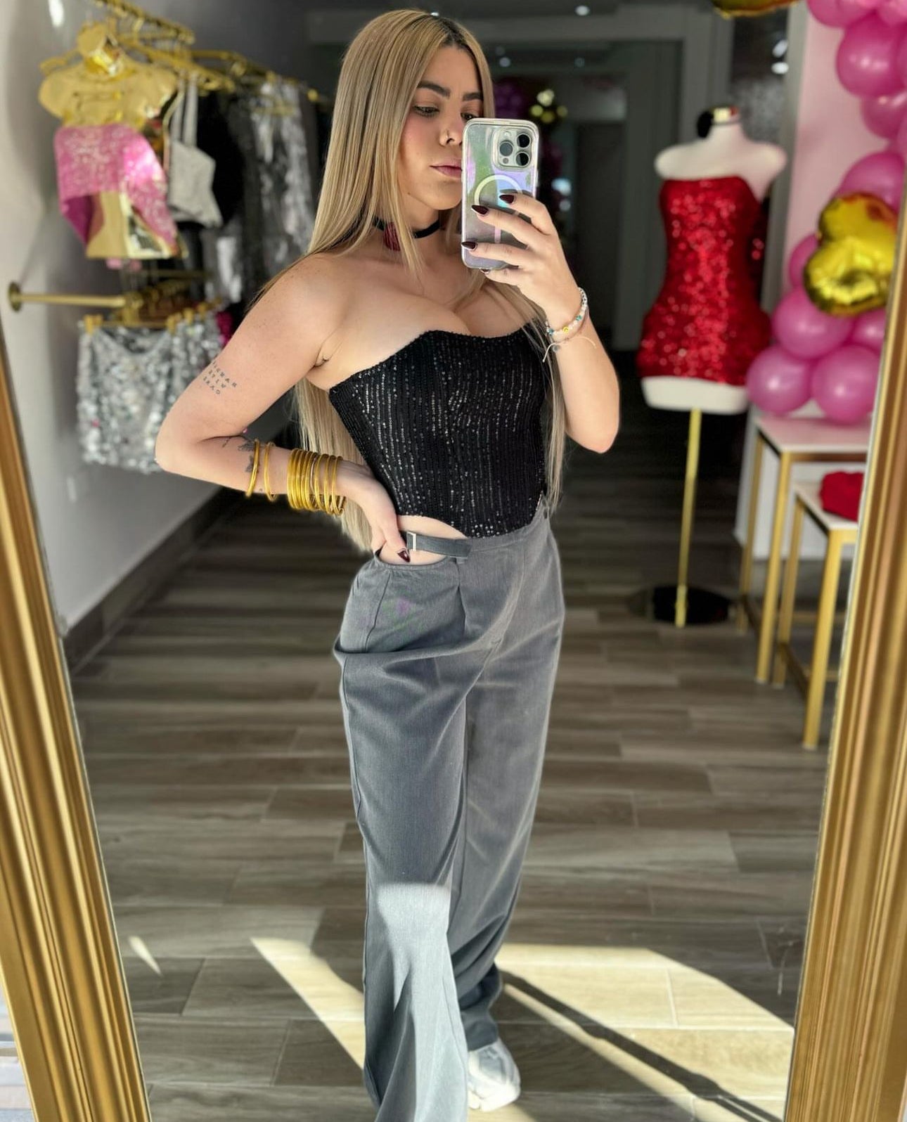 Catalina Black Bustier