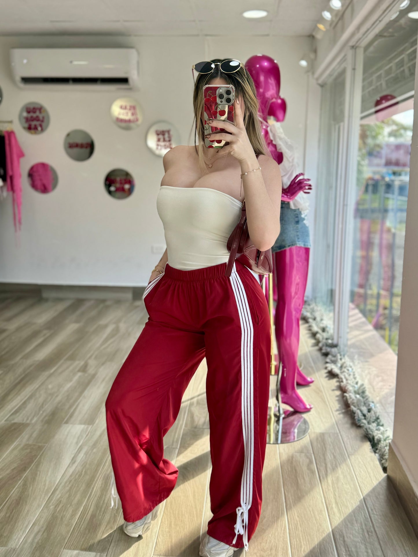 Vintage Red Pants