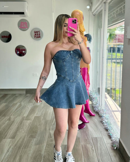 Mila Denim Dress