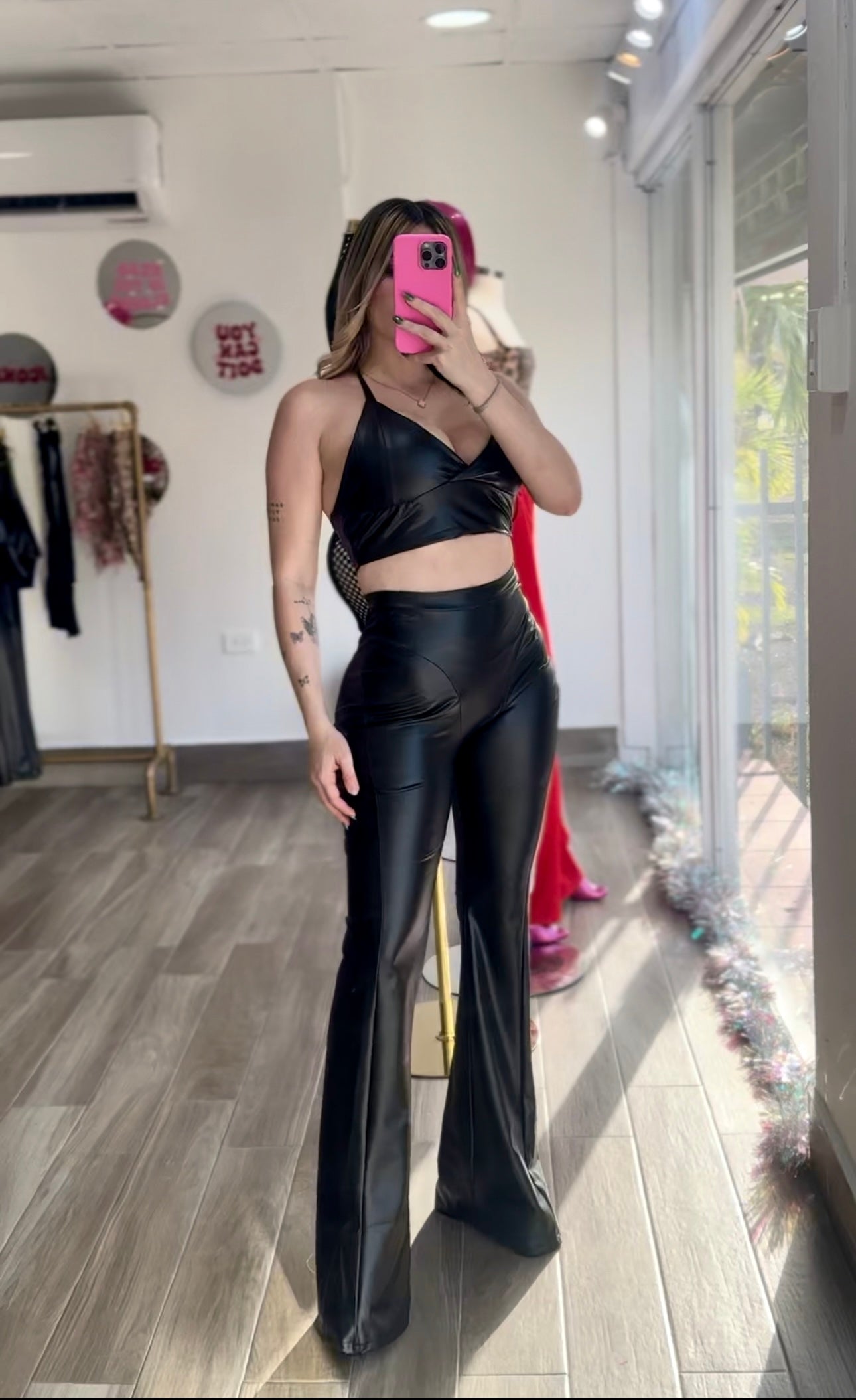 Nashaly Leather Set