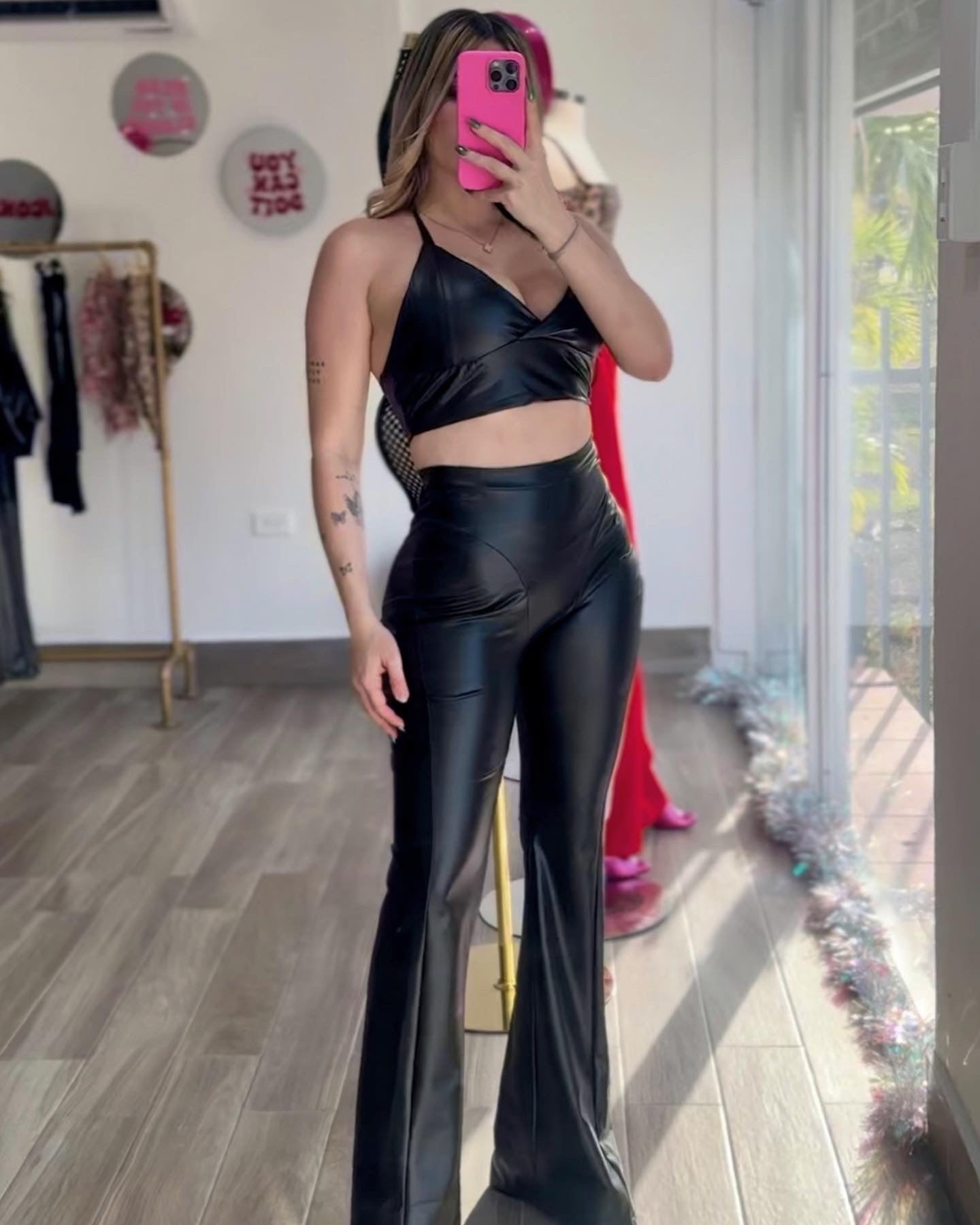 Nashaly Leather Set