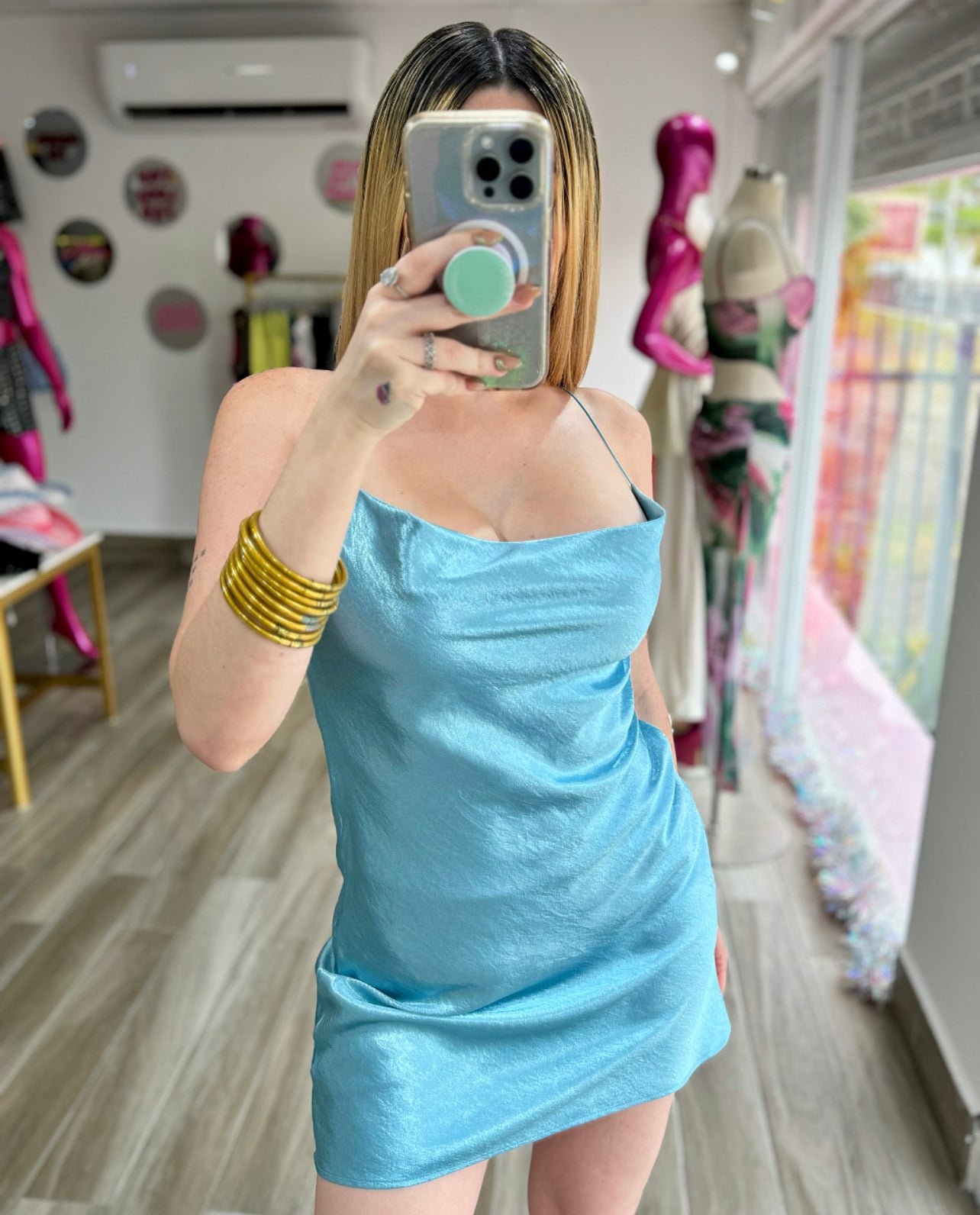 Mare Satin Dress