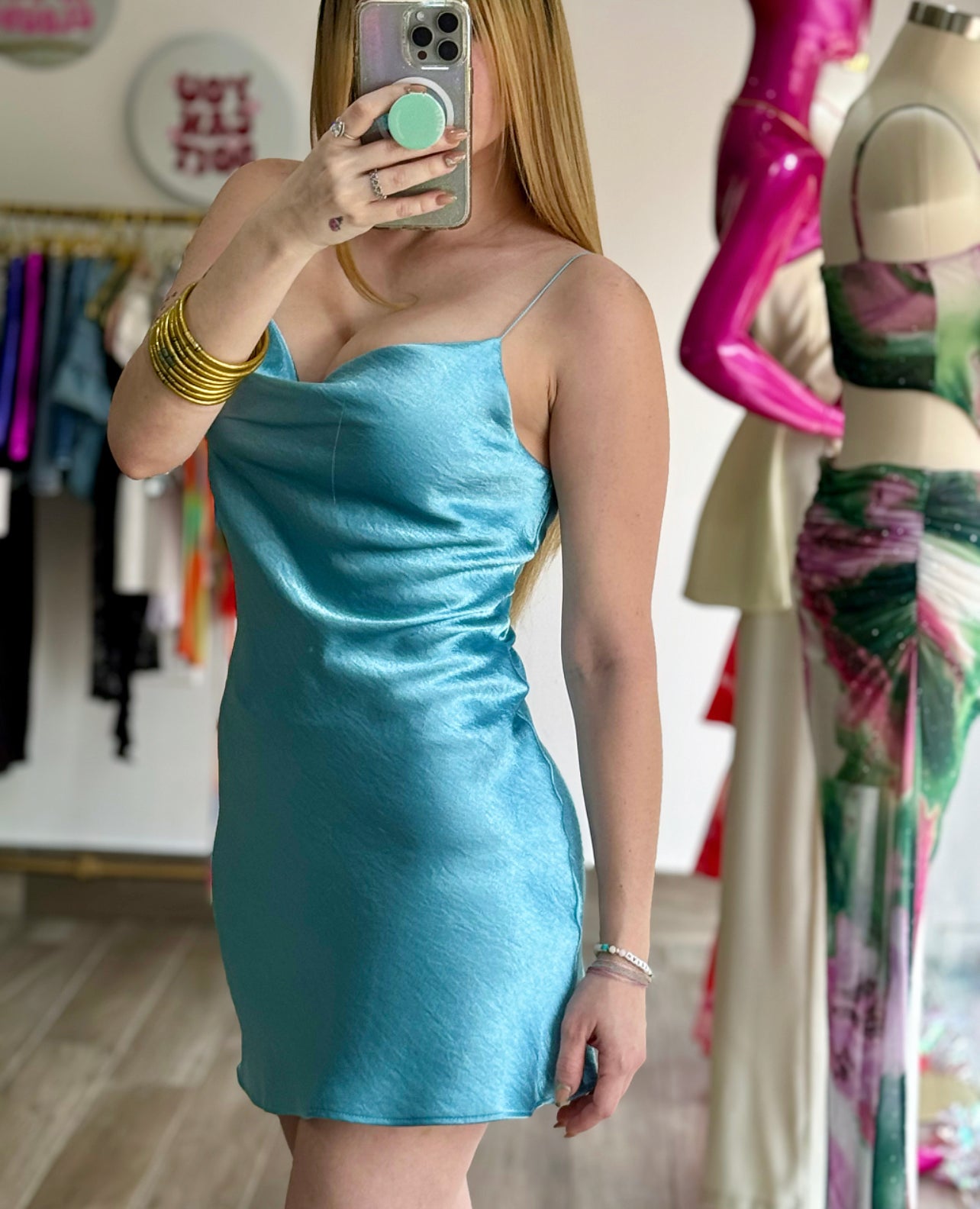 Mare Satin Dress