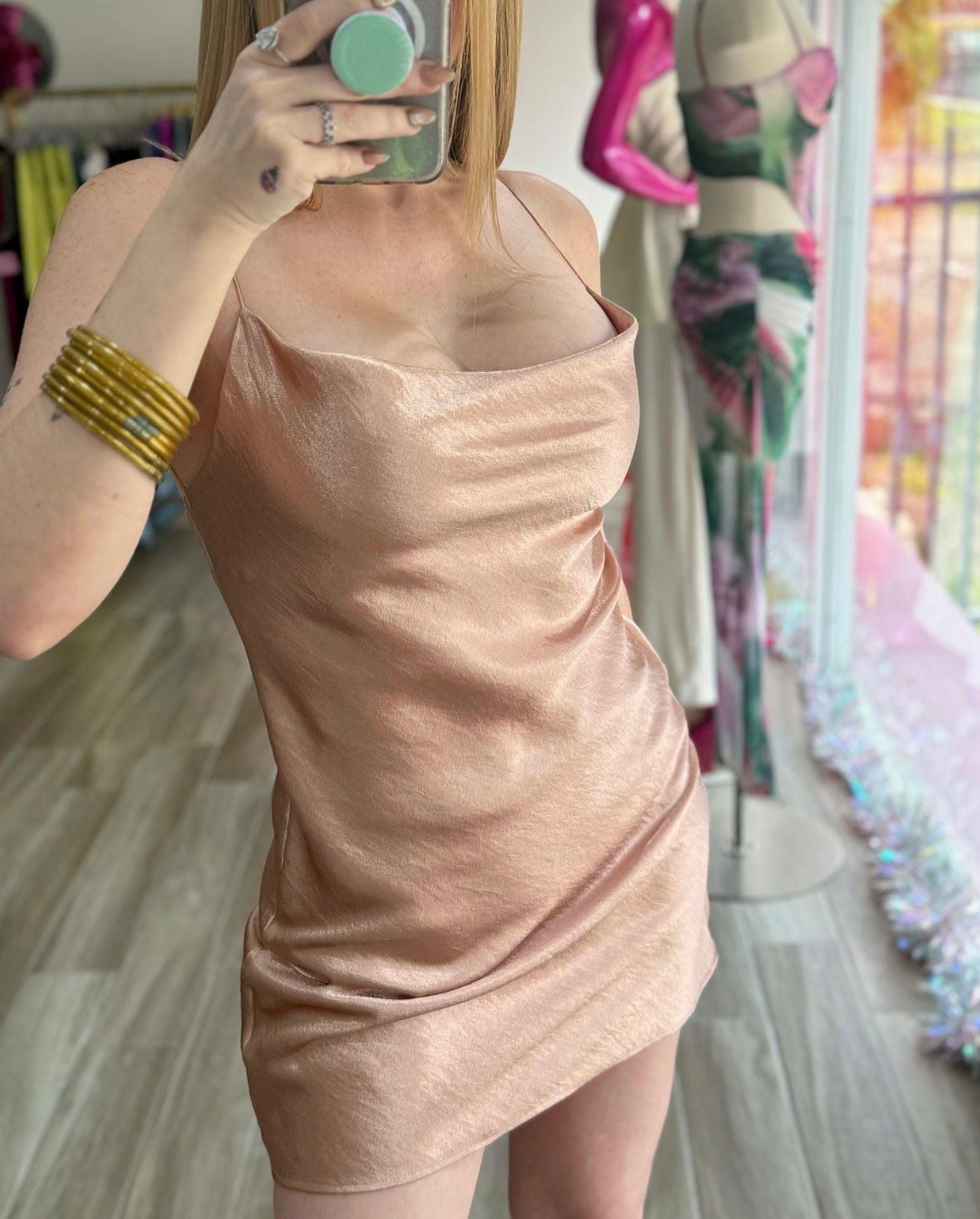 Mare Satin Dress